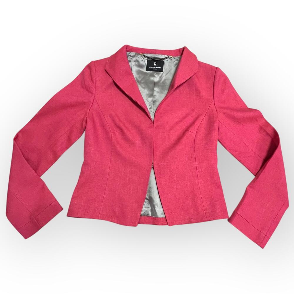 Katherine Hooker Jacket Pink Tweed 4